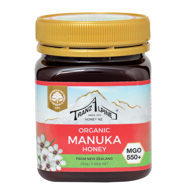 Miere de Manuka MGO 550 eco 250g TranzAlpine