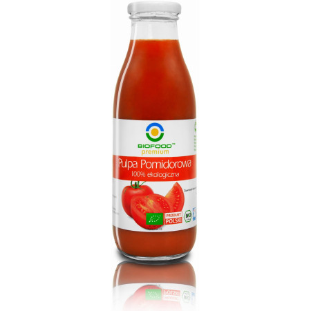 Pulpa de rosii bio 500ml Biofood