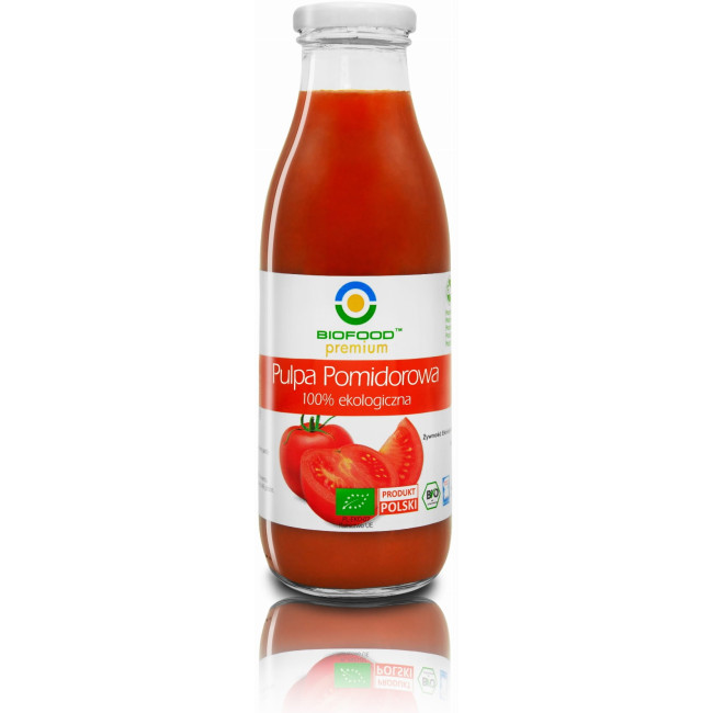 Pulpa de rosii bio 500ml Biofood