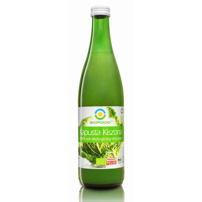 Suc de varza lactofermentata bio 500ml Biofood