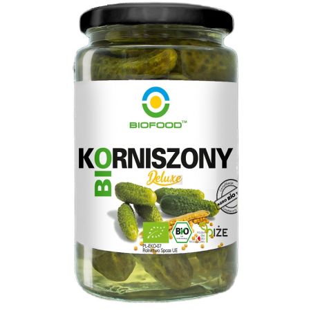 Castraveti murati cornison bio 700g Biofood