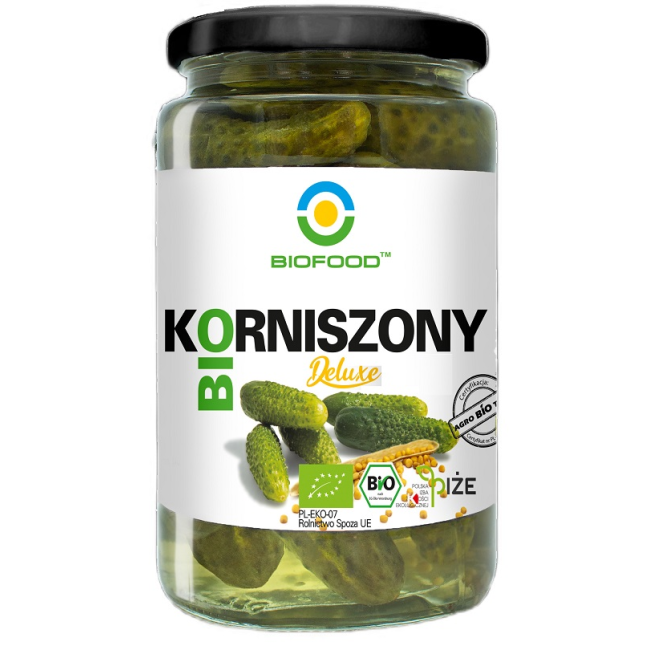 Castraveti murati cornison bio 700g Biofood