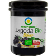 Afine de padure intregi in sirop de agave bio 200g Biofood