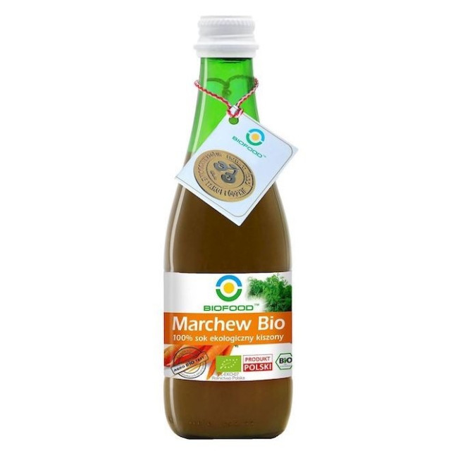 Suc de morcovi lactofermentati bio 300ml Biofood