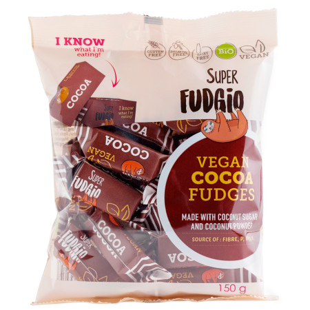 Caramele eco - aroma cacao 150g Super Fudgio Caramele eco - aroma cacao 150g Super Fudgio