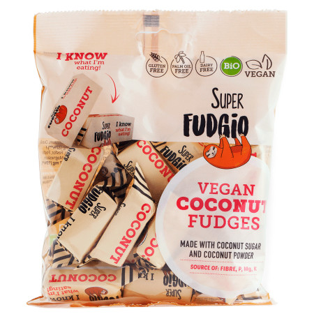 Caramele eco - aroma cocos 150g Super Fudgio Caramele eco - aroma cocos 150g Super Fudgio