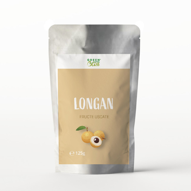 Longan fructe uscate, 125g, Green Bliss Longan fructe uscate, 125g, Green Bliss