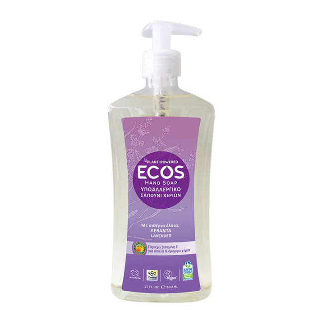 Sapun cu lavanda hipoalergen 500ml Ecos