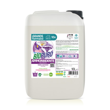 Balsam pentru rufe cu iris si orhidee hipoalergen ecologic 10l Biopuro Balsam pentru rufe cu iris si orhidee hipoalergen ecologic 10l Biopuro