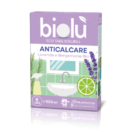 Tablete anticalcar cu lavanda si bergamota ecologice 6 bucati 14.24g Biolu
