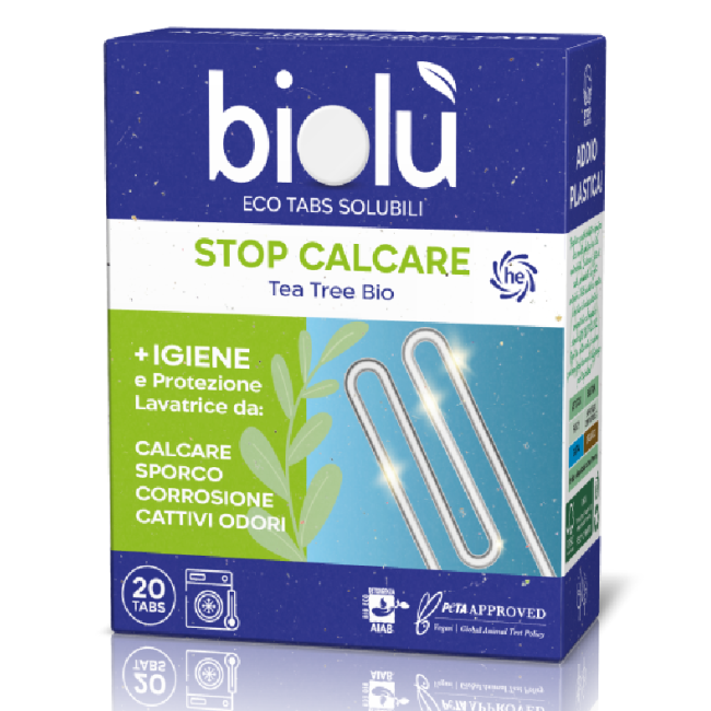 Tablete anticalcar cu tea tree ecologice 20 bucati 47.5g Biolu