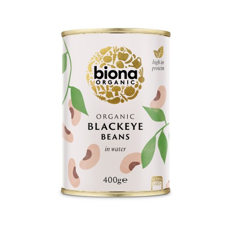 Fasole alba blackeye bio 400g Biona Fasole alba blackeye bio 400g Biona