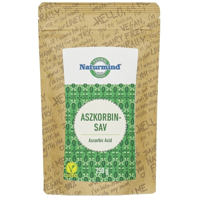 Acid ascorbic 250g Naturmind - RevoBio.ro