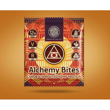 Alchemy Bites gustare fara gluten raw bio 40g Alchemy Bites gustare fara gluten raw bio 40g