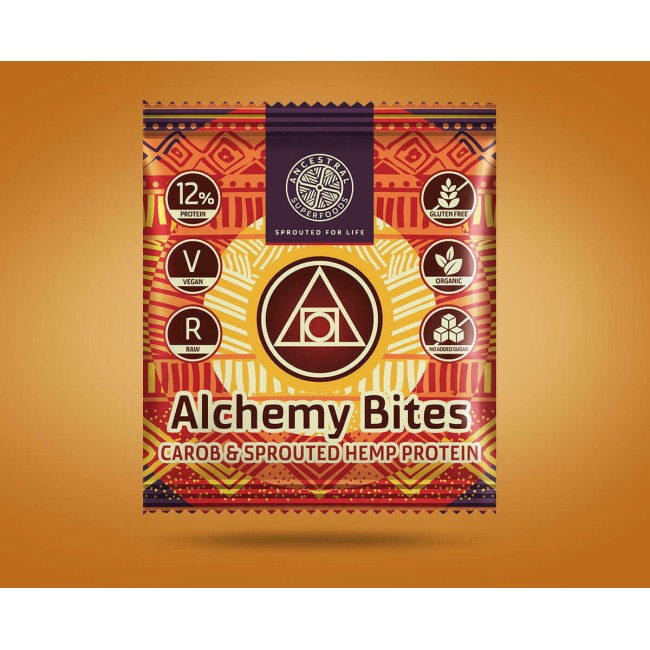 Alchemy Bites gustare fara gluten raw bio 40g