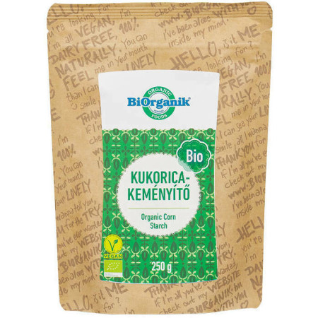 Amidon din porumb bio 250g Biorganik Amidon din porumb bio 250g Biorganik