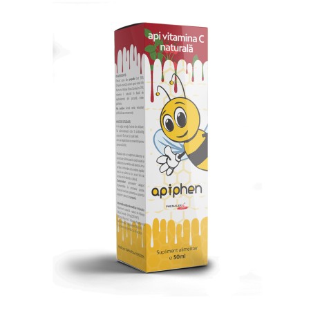 Apiphen api vitamina C naturala 50ml Phenalex Apiphen api vitamina C naturala 50ml Phenalex