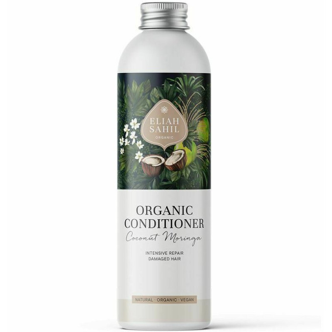 Balsam cu cocos si moringa pentru par ecologic 230ml Eliah Sahil