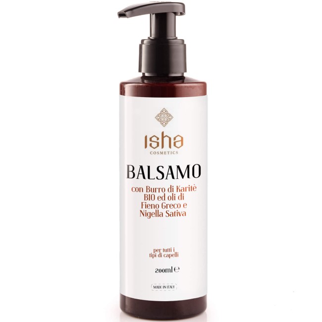 Balsam cu unt de shea, 200ml, Isha