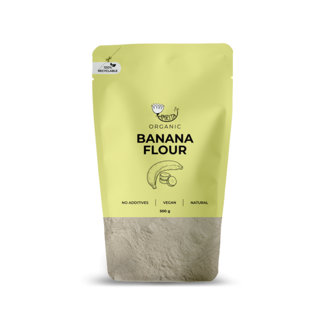 Faina de banane bio 500g, Amrita