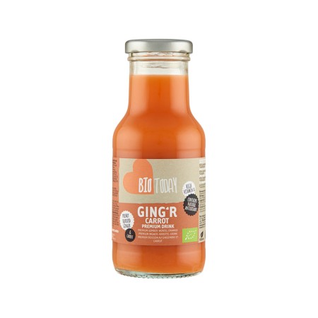 Bautura premium cu ghimbir si morcov, bio, 250ml, Bio Today Bautura premium cu ghimbir si morcov, bio, 250ml, Bio Today
