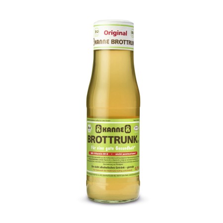 Bautura probiotica bio, din paine fermentata, 750 ml, Kanne Brottrunk Bautura probiotica bio, din paine fermentata, 750 ml, Kanne Brottrunk
