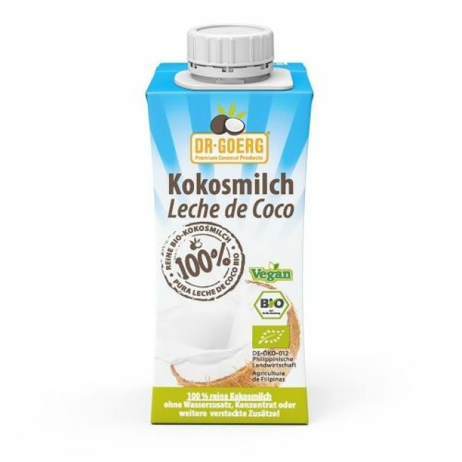 Bautura vegetala de cocos bio 200ml Dr. Goerg