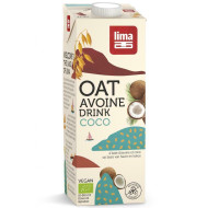 Bautura vegetala de ovaz cu cocos bio 1L Lima