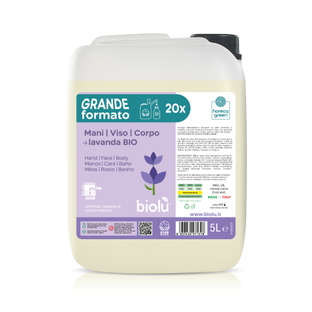 Sapun lichid cu lamaie si lavanda 5l Biolu