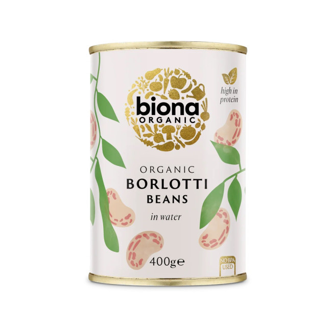 Fasole Borlotti bio 400g Biona Fasole Borlotti bio 400g Biona