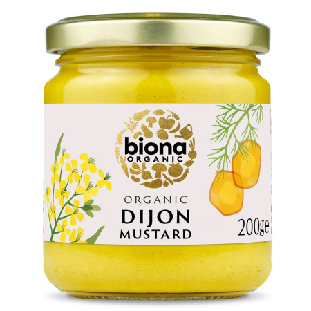 Mustar Dijon eco 200ml Biona Mustar Dijon eco 200ml Biona
