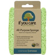 Burete de uz universal, din celuloza vegetala, biodegradabil, If You Care