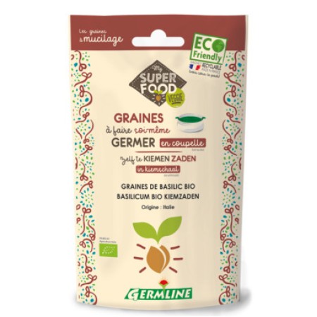 Seminte de busuioc pt. germinat eco 100g Germline Seminte de busuioc pt. germinat eco 100g Germline