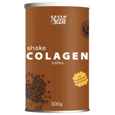 Colagen shake cu cafea 300g, Green Bliss Colagen shake cu cafea 300g, Green Bliss