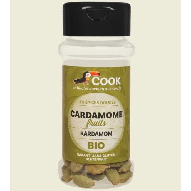 Cardamom intreg bio 25g Cook