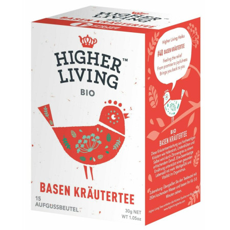 Ceai alcalin de plante bio 15dz 30g Higher Living