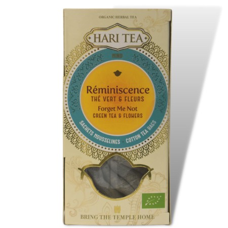 Ceai premium Hari Tea - Forget Me Not - ceai verde si flori bio 10dz Ceai premium Hari Tea - Forget Me Not - ceai verde si flori bio 10dz
