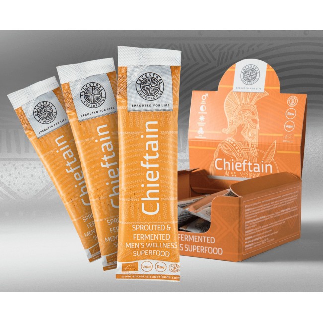 CHIEFTAIN Men s Wellness Superfood mix bio 10 plicuri x 10g