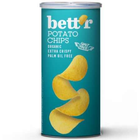 Chips din cartofi bio 160g Bettr Chips din cartofi bio 160g Bettr