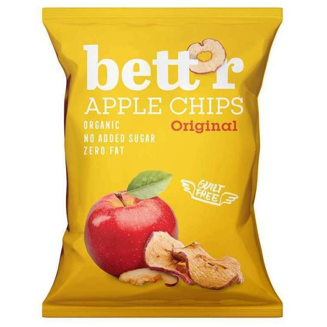 Chips din mere bio 50g Bettr