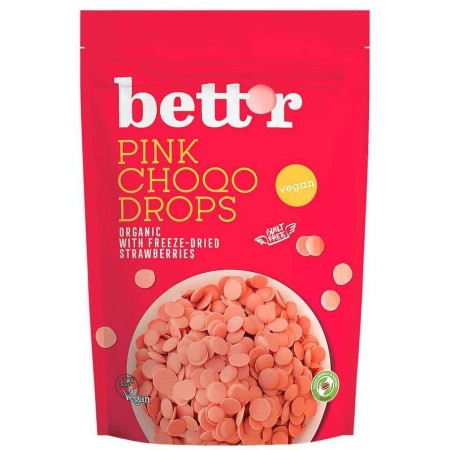 Choco drops roz bio 200g Bettr Choco drops roz bio 200g Bettr