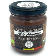 Crema de ciocolata belgiana cu alune de padure, artizanala, Guatemala, bio 200g, Millesime