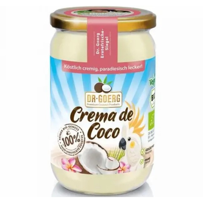 Crema dulce de cocos bio, 200g Dr. Goerg