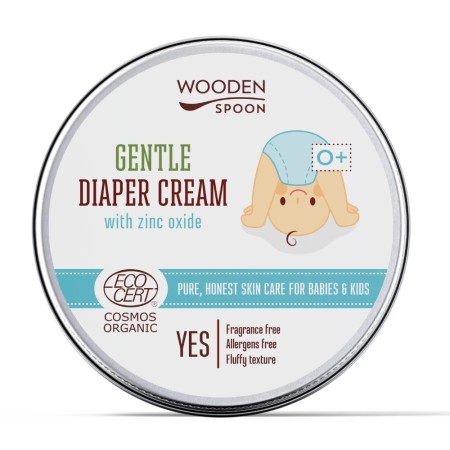 Crema pentru iritatii de scutec bio, 100ml, Wooden Spoon Crema pentru iritatii de scutec bio, 100ml, Wooden Spoon