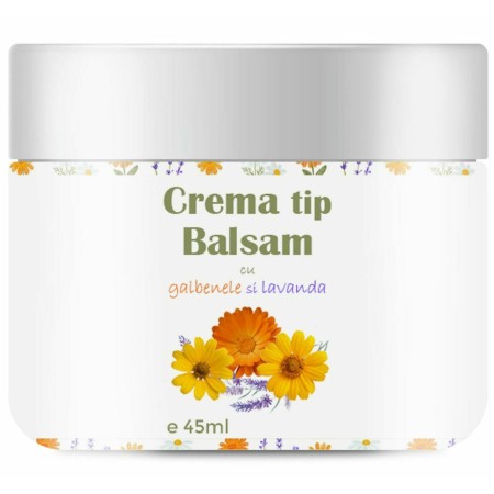 Crema tip Balsam cu Galbenele si Lavanda, 45 ml Bios Mineral Plant Crema tip Balsam cu Galbenele si Lavanda, 45 ml Bios Mineral Plant