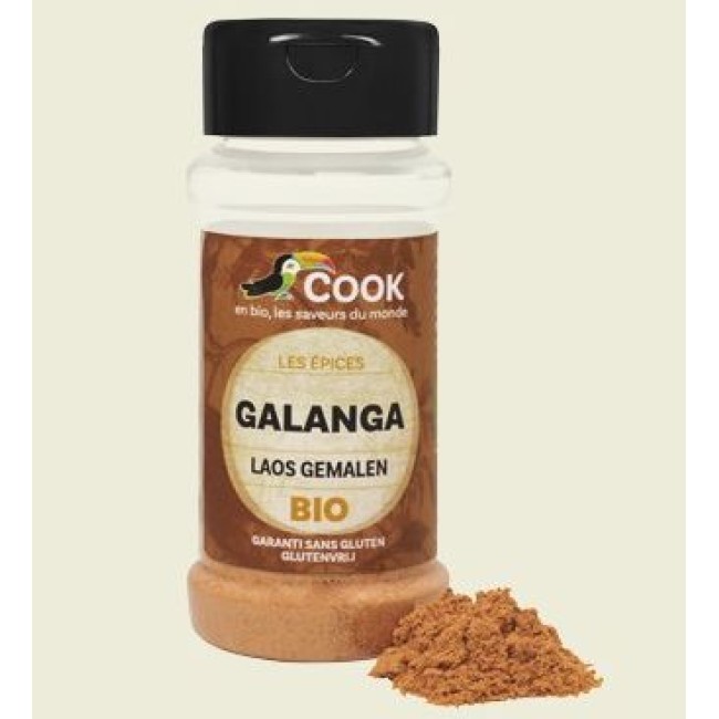 Galangal pudra bio 25g Cook Galangal pudra bio 25g Cook