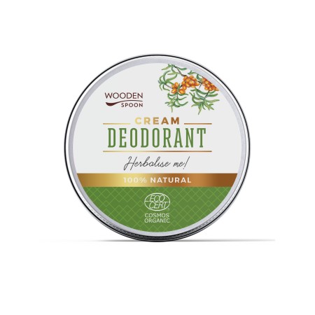 Deodorant crema Herbalise Me, bio, 60ml, Wooden Spoon Deodorant crema Herbalise Me, bio, 60ml, Wooden Spoon