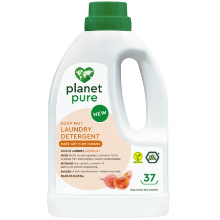 Detergent bio lichid pentru rufe - nuci de sapun - 1.48 litri, Planet Pure Detergent bio lichid pentru rufe - nuci de sapun - 1.48 litri, Planet Pure