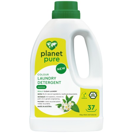 Detergent bio pentru rufe colorate - iasomie - 1.48 litri, Planet Pure Detergent bio pentru rufe colorate - iasomie - 1.48 litri, Planet Pure