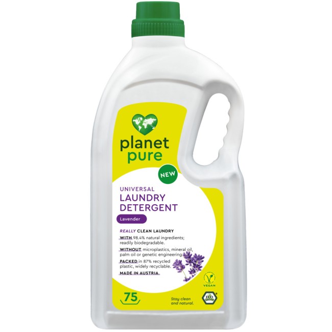 Detergent bio pentru rufe - lavanda - 3 litri, Planet Pure